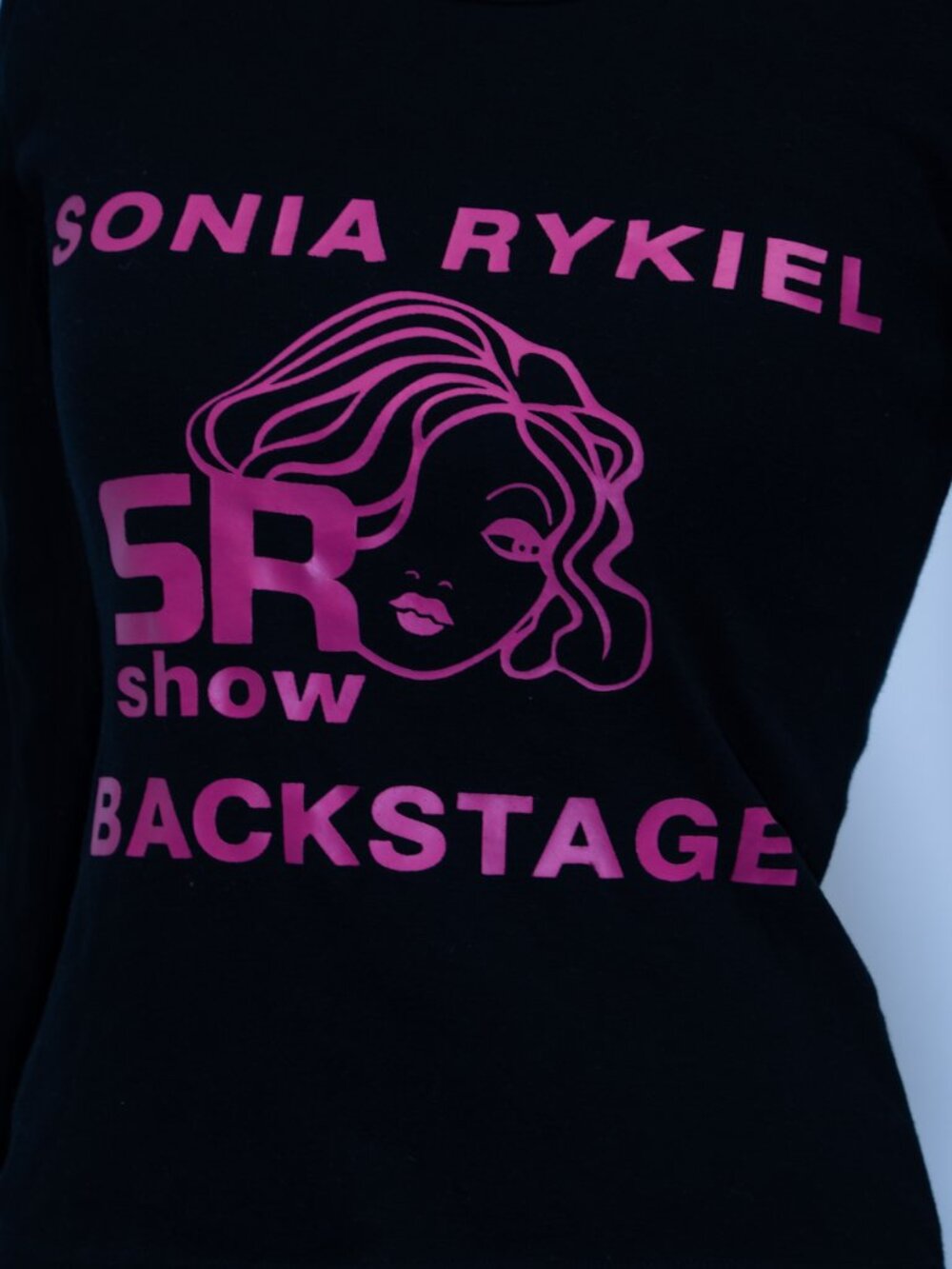 Sonia Rykiel "Backstage" Long Sleeve Top - Picture 4 of 6